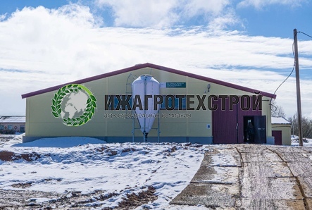 Открытие первого роботизированного корпуса в Дебёсском район СПК колхоз 